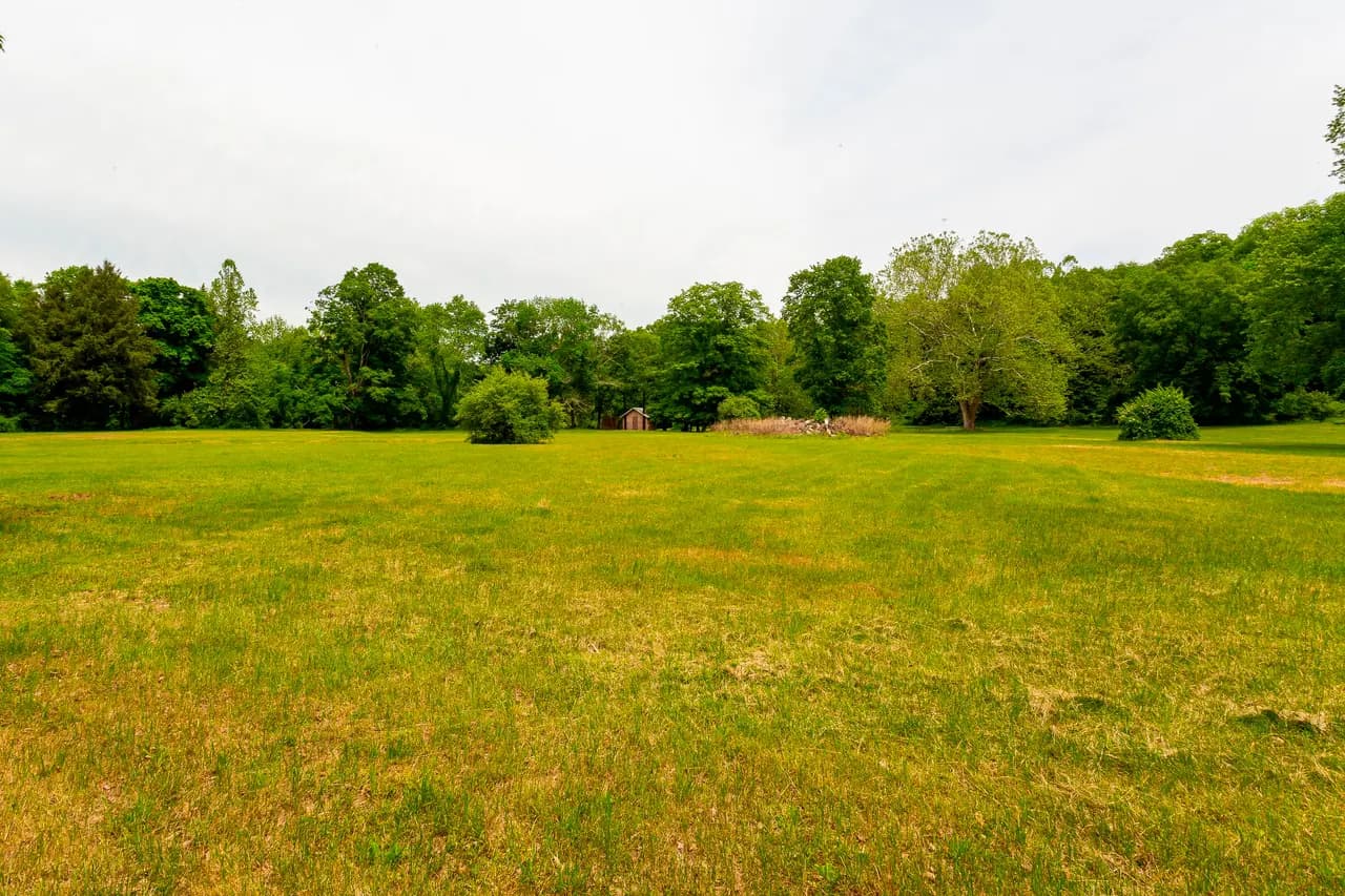 Image of the large open area found at Rivers Bend Group Campground