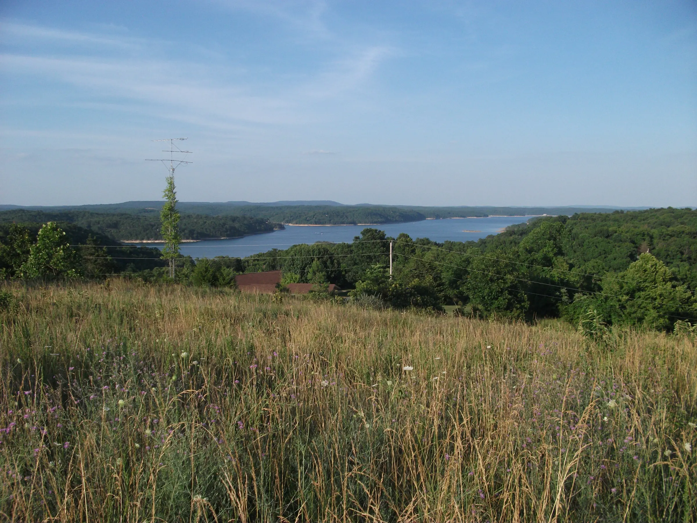 Beaver Lake from Prairie Creek, Arkansas