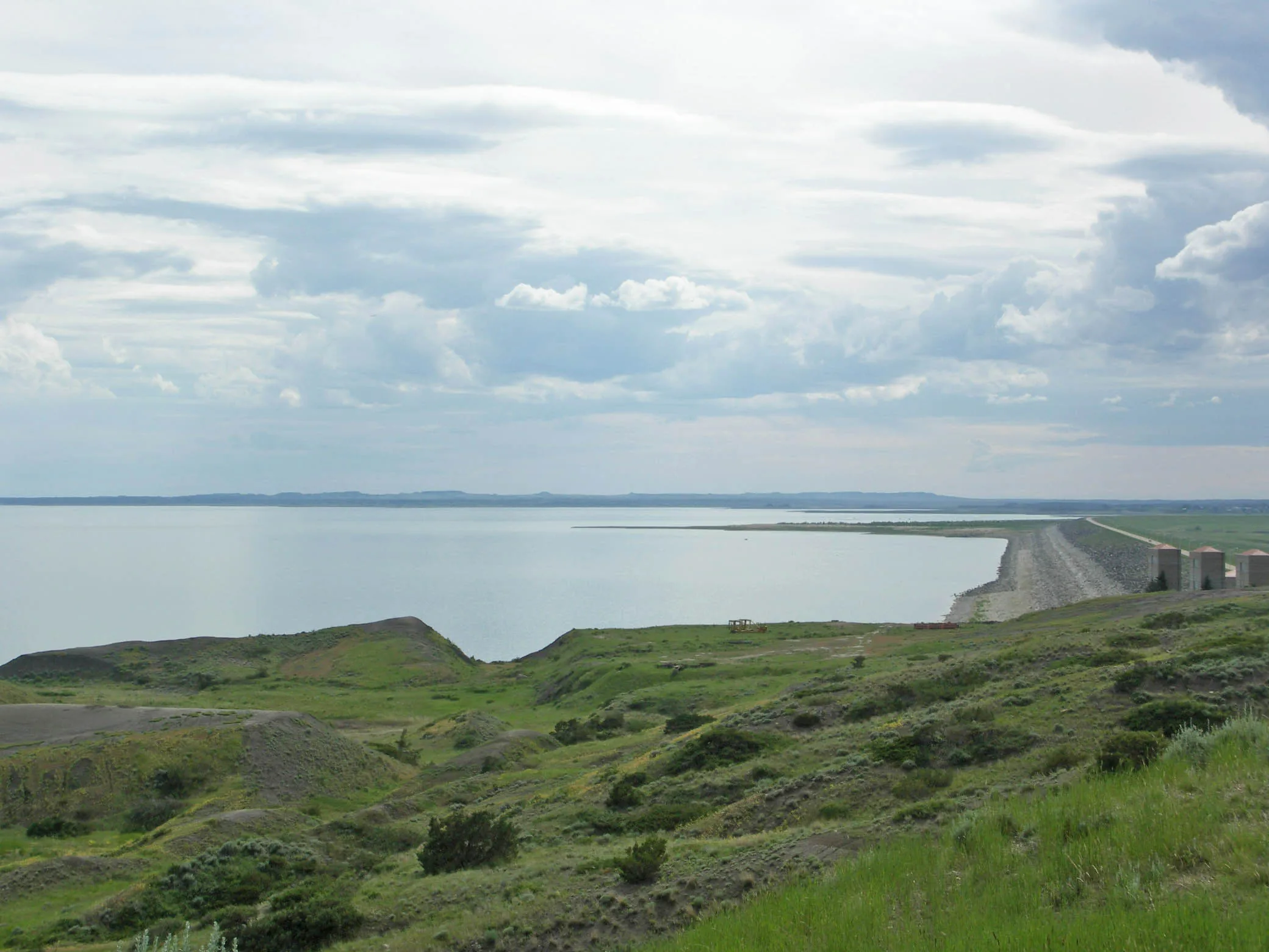 Fort Peck Lake from Lewis and Clark Overlook, Montana
