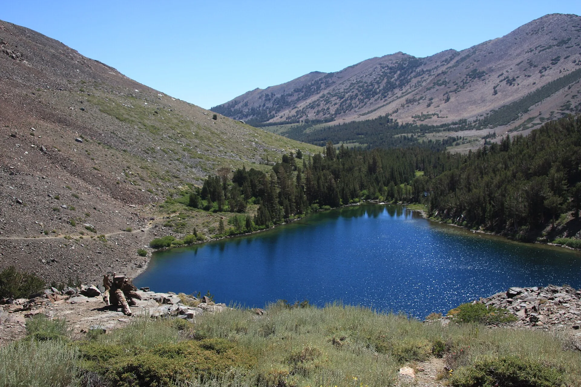 Blue Lake, Hoover Wilderness, California
