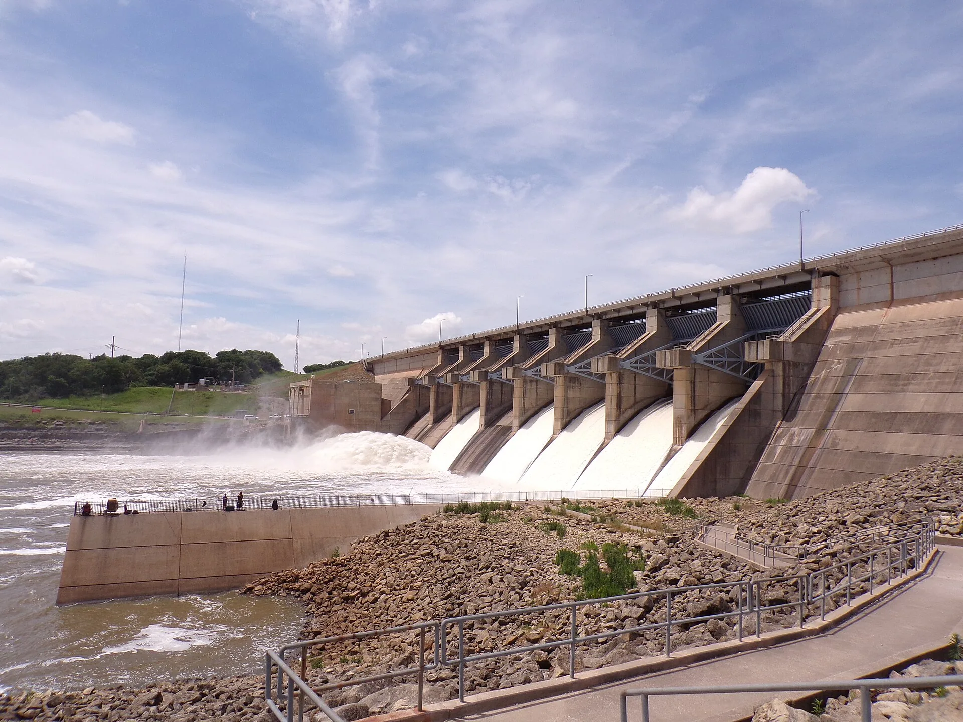 Kaw Lake Dam, Oklahoma