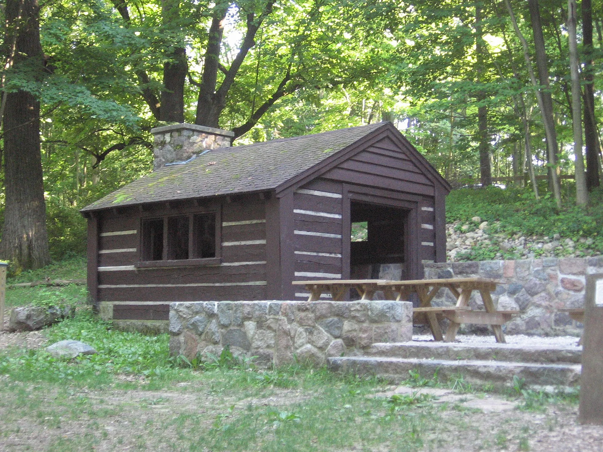 Spring Shelter at Pokagon State Park, Indiana