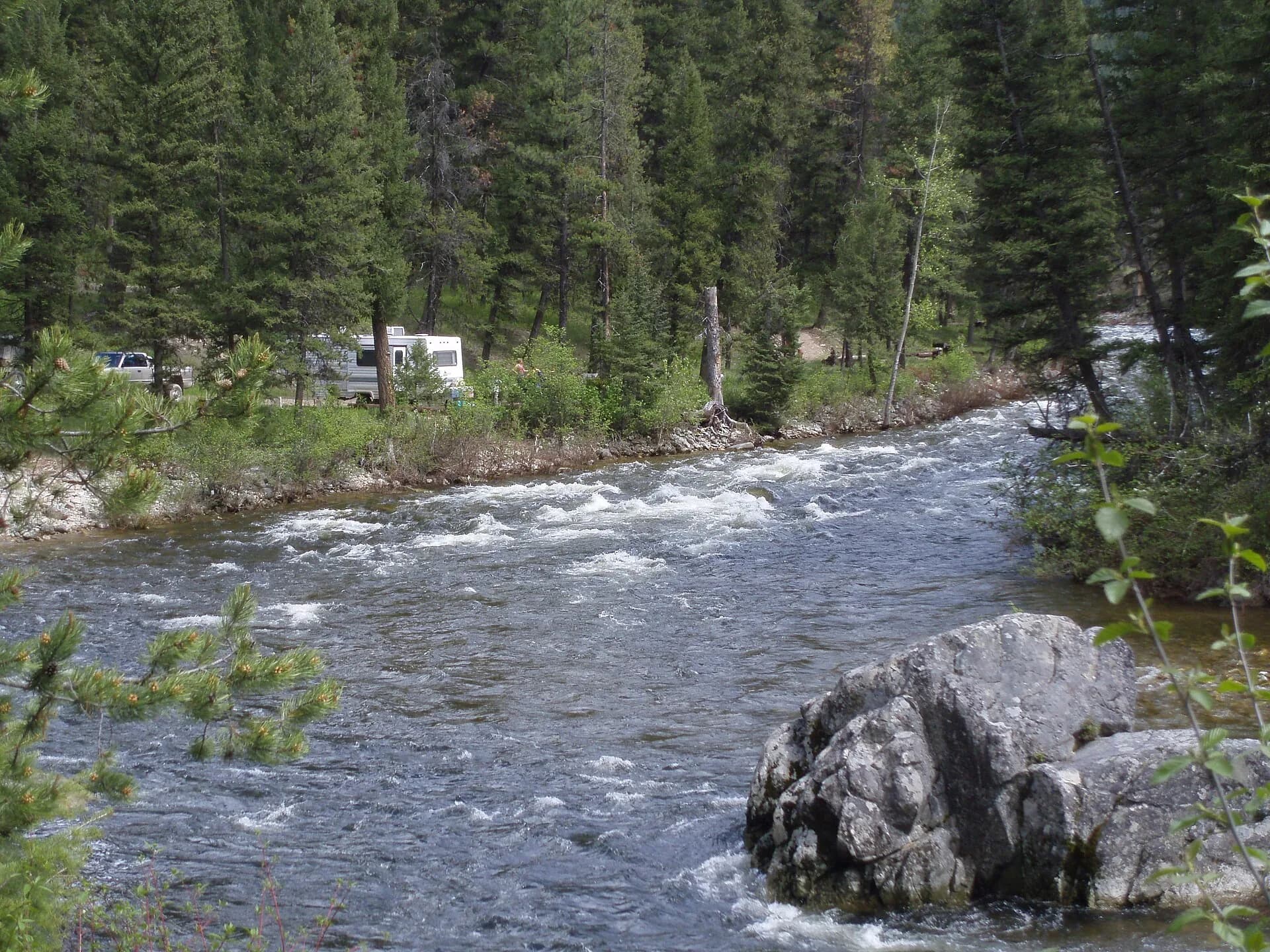 River in Boise National Forest, Idaho
